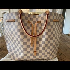 Authentic Louis Vuitton Damier Azur Girolata